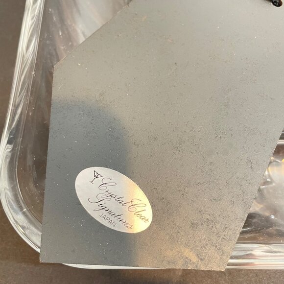 Crystal Clear Signatures Chrysanthemum Rectangular Crystal Photo Frame 4x6 Frost - Picture 14 of 15